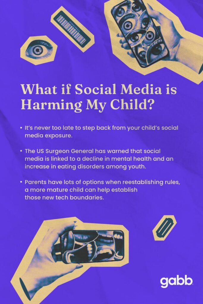 what is social media is harming my child