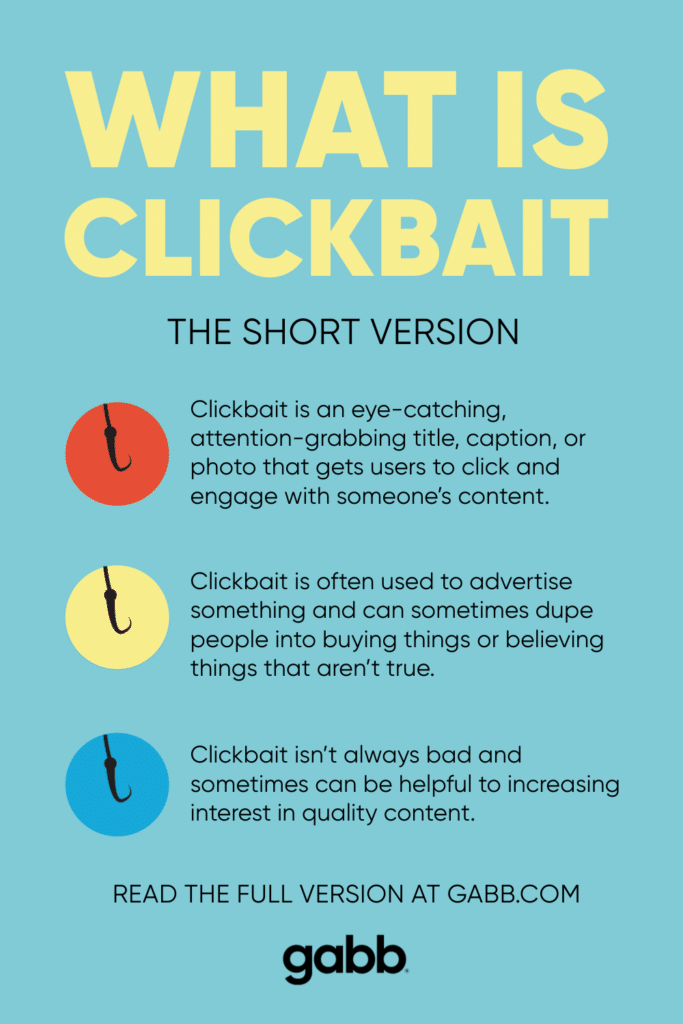 What is clickbait