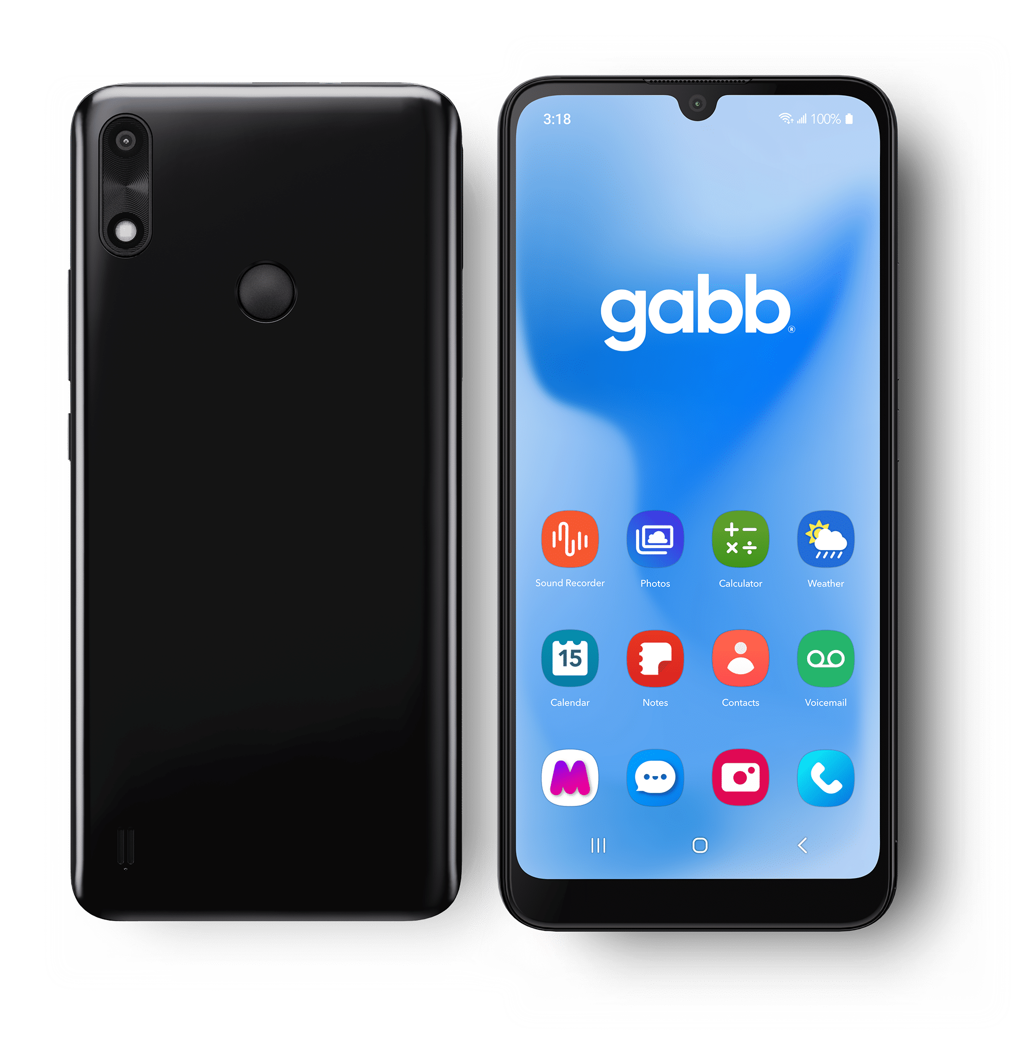 Gabb Phone Front and Back