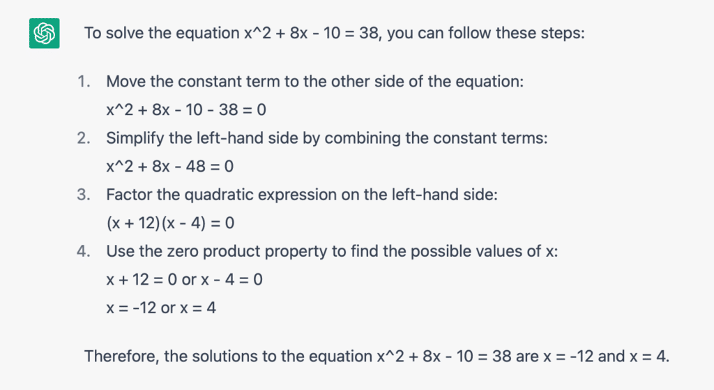 chatgpt math help
