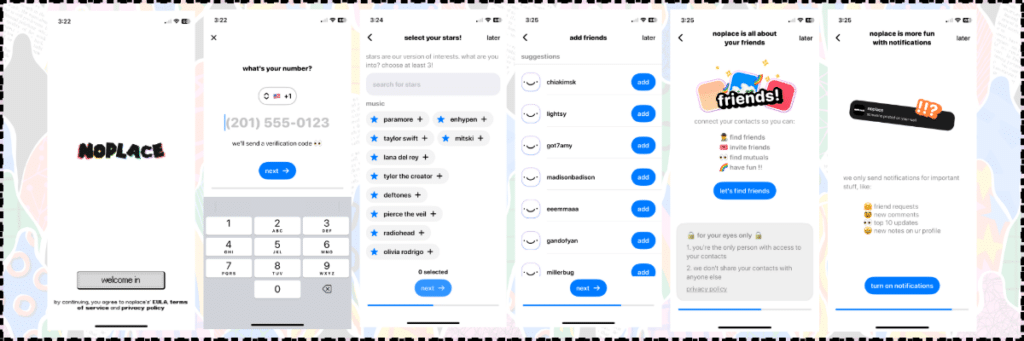 noplace screenshots